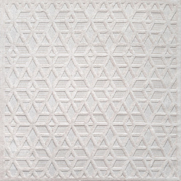 Talaia Neutral Geometric Indoor/outdoor Area Rug